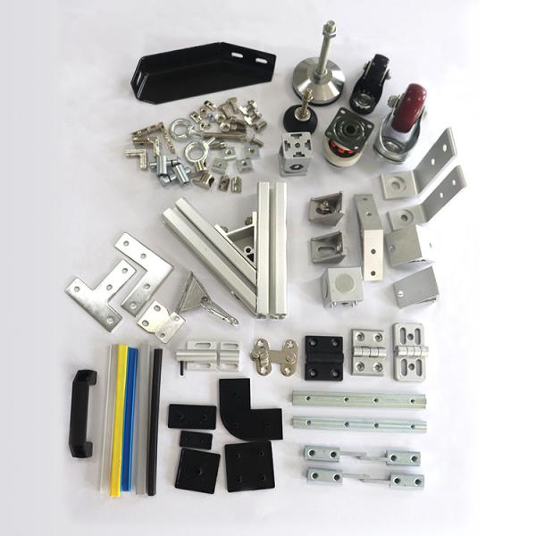 Nicket Steel Aluminium Profile Connectors for building