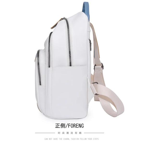 Casual Women'S Mens Leather Custom Made Backpacks Notebook Computer Laptop Backpack