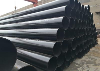 Round ISO 21809 DIN 30670 AWWA C213 ERW Black Steel Pipe