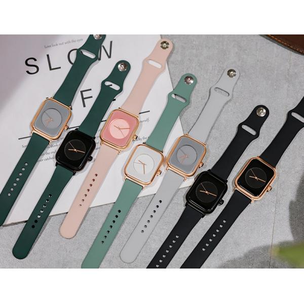 Unique Quartz Ladies Watches With Rubber Straps Female Designer Watches