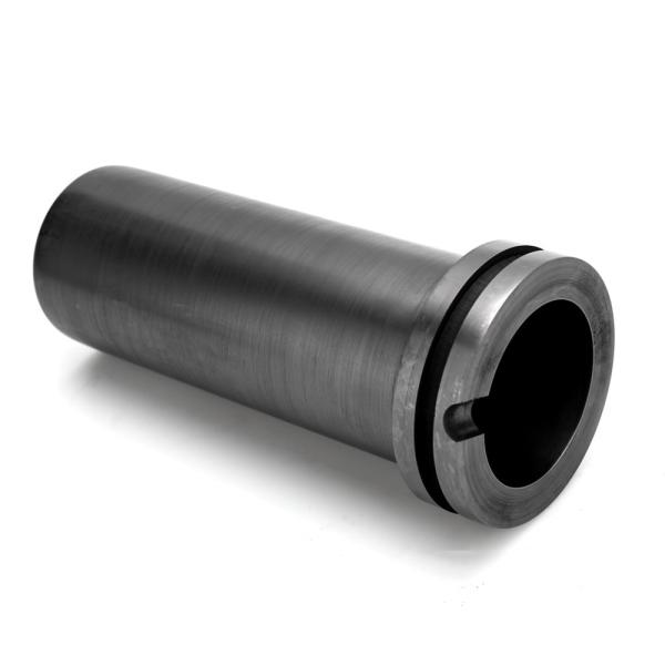 Cadinho de grafite de alta pureza de mesa 1kg/2kg/3kg para fusão de metal de joias
