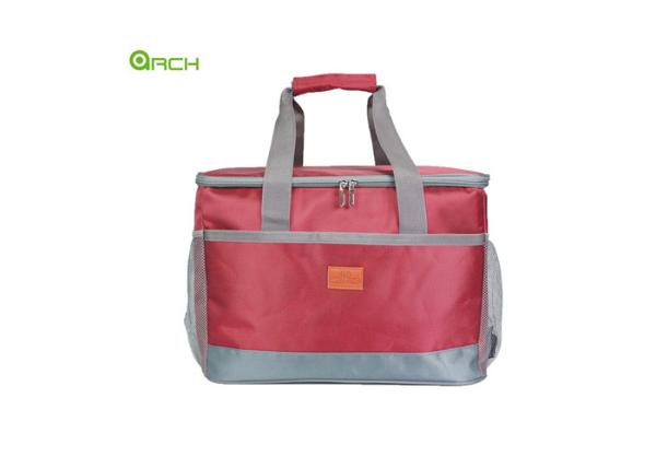 Roomy Cooler Travel Accessories Bag with Two Side Nets Pockets