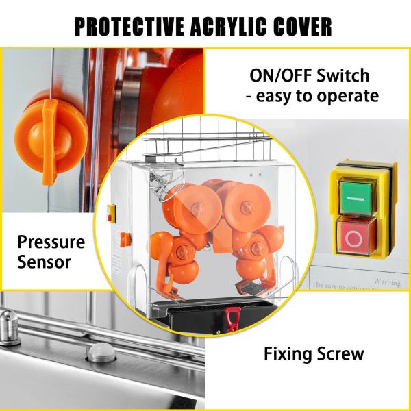 Electric Commercial Orange Juicer Squeezer Safety Cut Out Switch