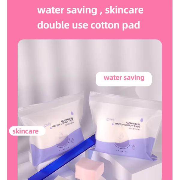 200 pcs/paquete de algodón ecológico para cosméticos