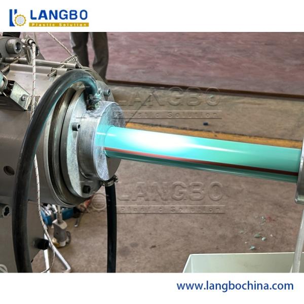 50-200mm High Capacity Twin Screw Pipe Extrusion Line for Three Layer PVC UPVC Pipe Production