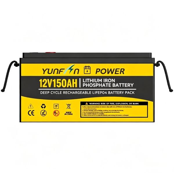 Factory Direct 12.8V 150Ah LiFePO4 Battery Wholesale OEM ODM Built-in BMS For
