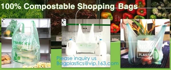 Edible 100% Fully Compostable Biodegradable Organic Corn Starch Enviroment PLA Biodegradable Disposable Recyclable pac