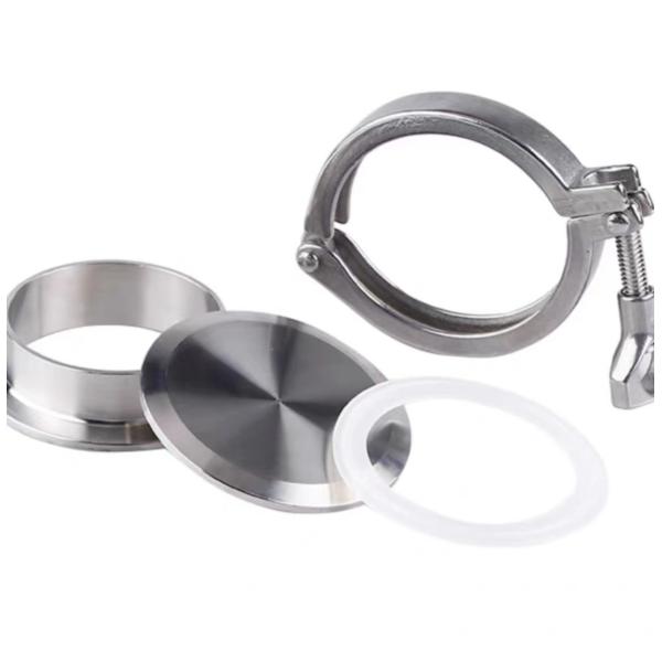 Stainless Steel 304 316 Clamp Blind Plate Sleeve DN6-DN200 OEM