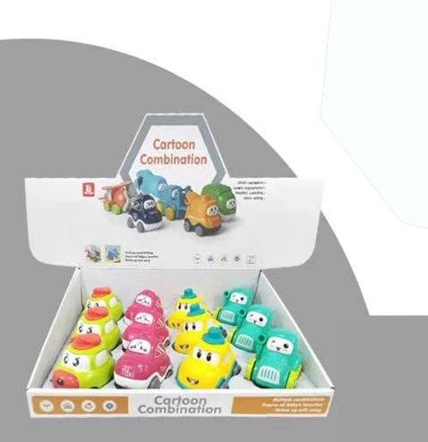 2024 Factory Wholesale Cartoon Toy Car Novelty Land Car Friction Toy Car Can Slide on The Ground Interactive Toys