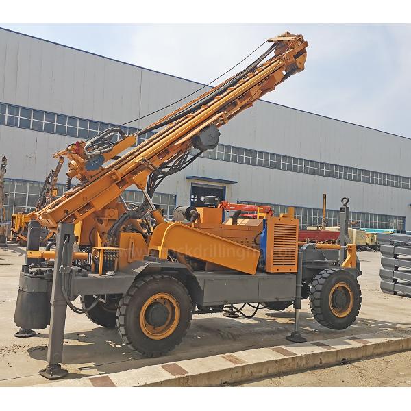 Trailer Mounted Water Well Drilling Rig