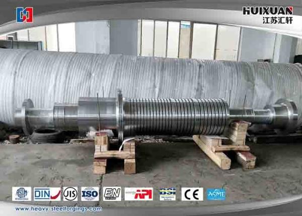 28CrNiMoV Grooving Steam Turbine Rotor Forging Heat Stability Test Alloy Steel