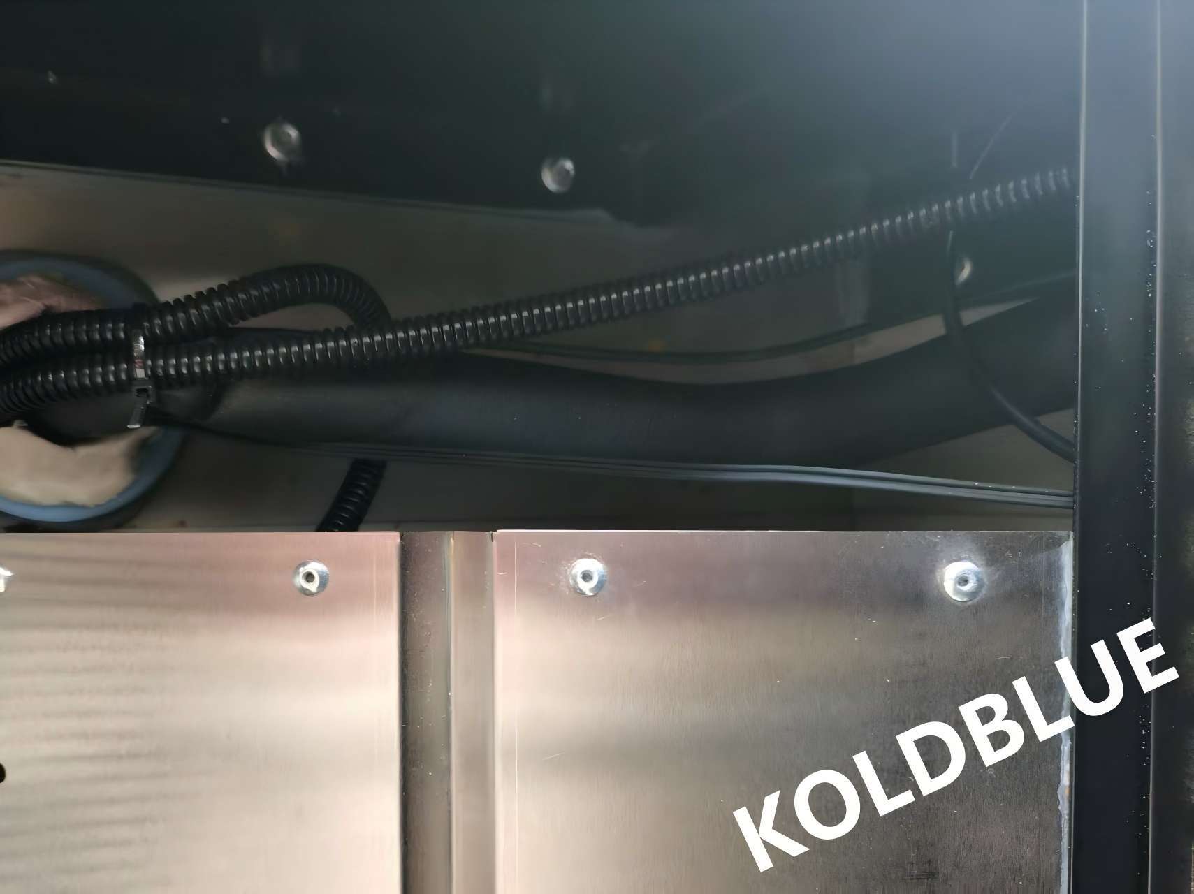 720MM Plug‑in R290 Narrow Night Blind Supermarket Vegetable Display Fridge