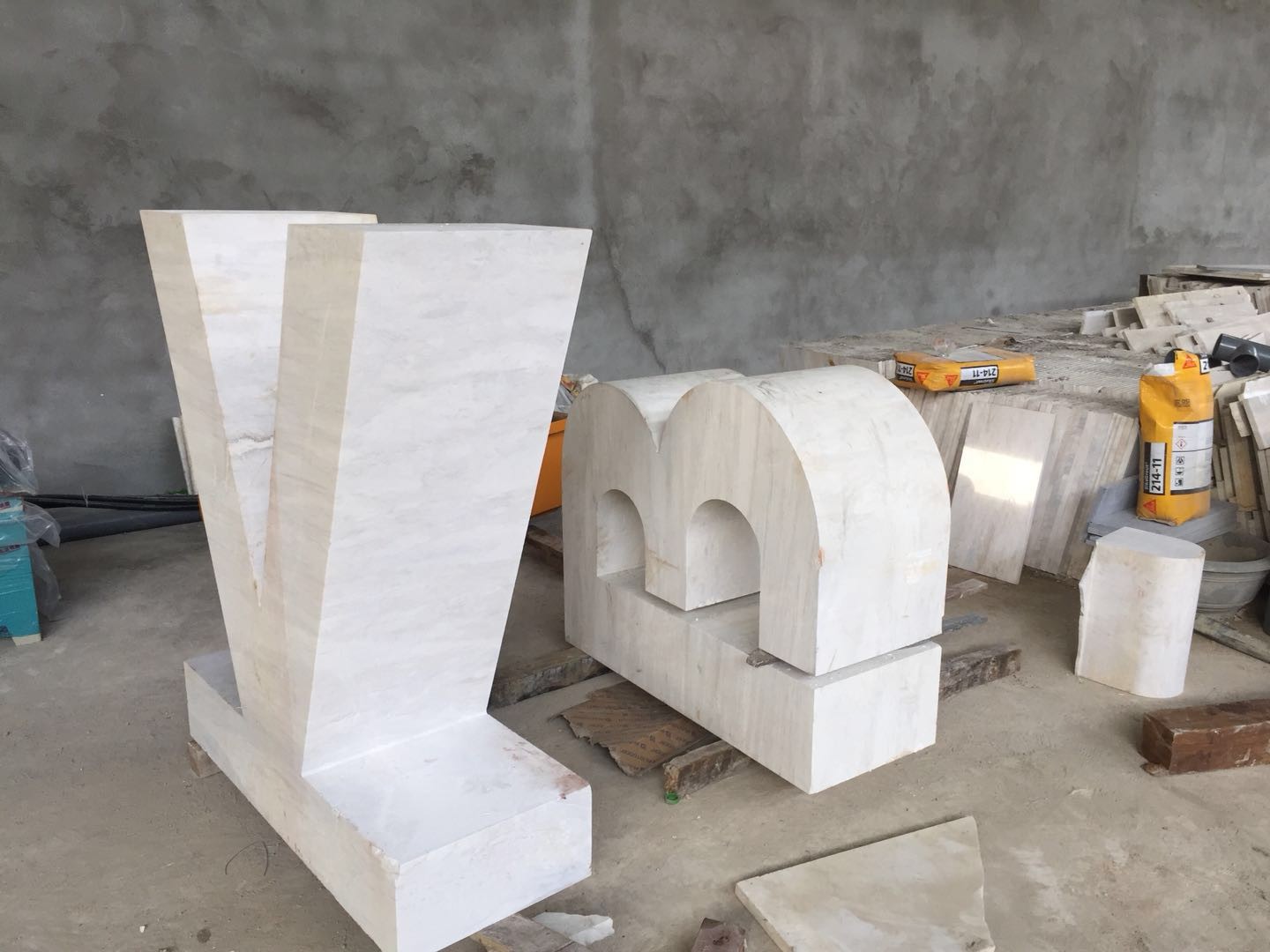 4 оси Diamond Wire Saw Stone Cutting Tool с управлением CNC