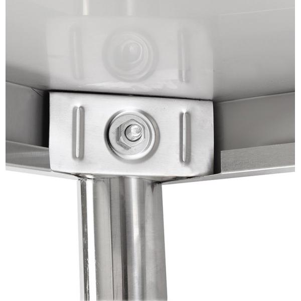 Professional Grade Stainless Steel Workbench for Commercial Restaurants and Kitchens