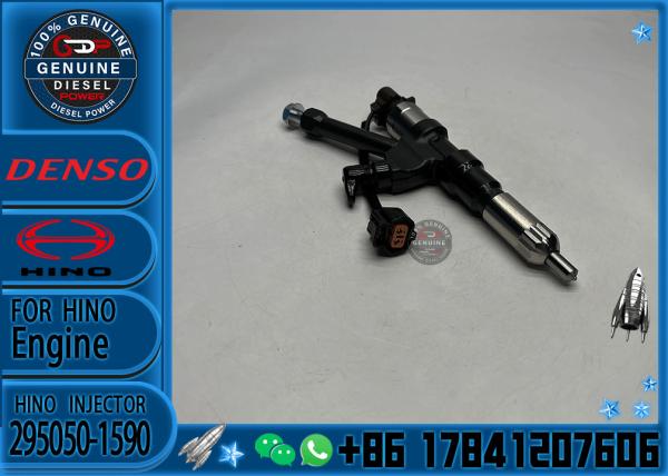 23670-E0590 Common Rail Injector 295050-1590 For Denso Injector Hino P11C For Toyota HILUX 2KD-FTV