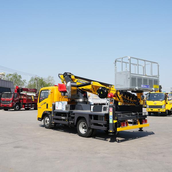 40m 50m High Altitude Operation Truck , Aerial Manlift Bucket Truck