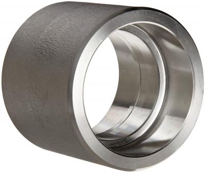 Socket Weld Steel Pipe Coupling Class 3000 3 / 4 Inch Size ASTM A182 F316L