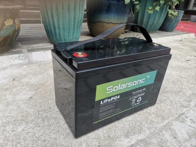 100 Ah Lifepo4 lítio profundo Ion Battery da bateria rv do ciclo de 12 volts