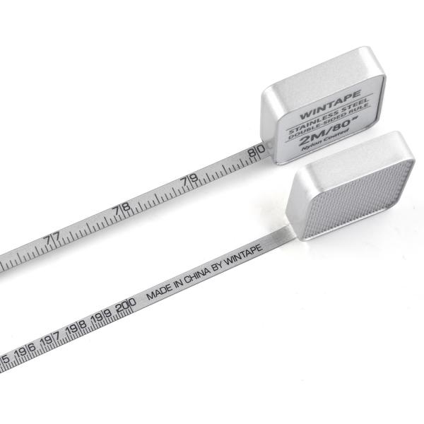 Wintape Custom Logo Высокое качество мини 2M лента мер цинковый корпус для подарок продвижение прочная стальная лента измерения