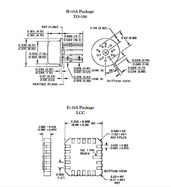 AD536ASD / 883  IC RMS TO DC CONVERTER 14CERDIP