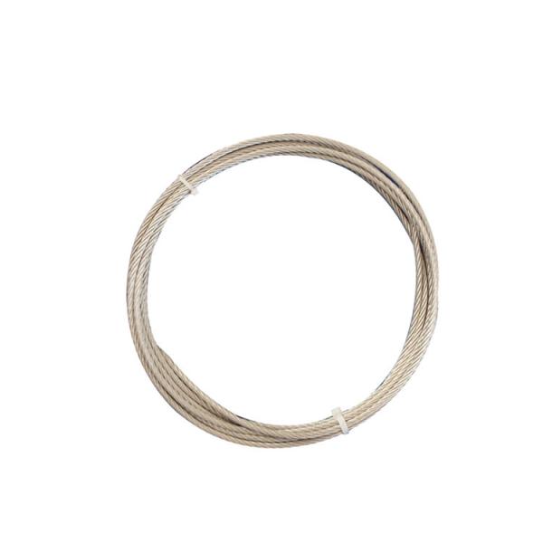 1.8 mm 5.5 mm PVC enduit de cuivre fil d'acier câbles de conteneur haut ouvert