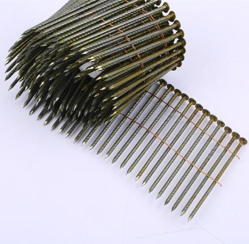 Customized Galvanized Coil Nail 2.8mm*75mm Roofing Coil Nail