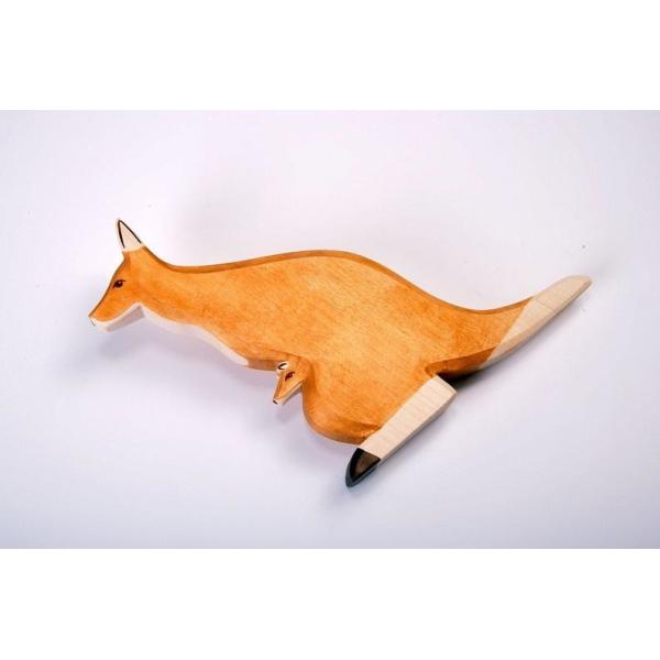 Finely Crafted Handmade Wooden Animals Wooden Goat Figurine Unique Showcasing