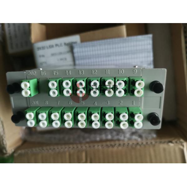 1x32 2x32 Lgx Plc Splitter Fiber Optic Cable Single Mode With LC SC Couplers