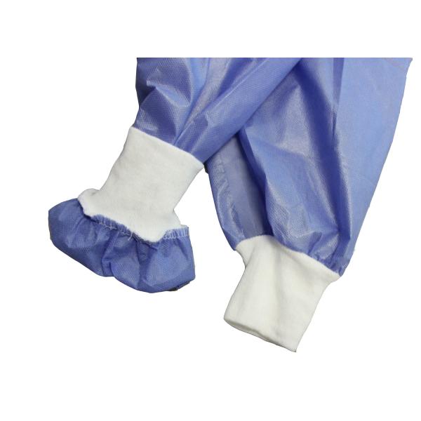 Одежда AAMI водоустойчивая устранимая медицинская с петлей крюка