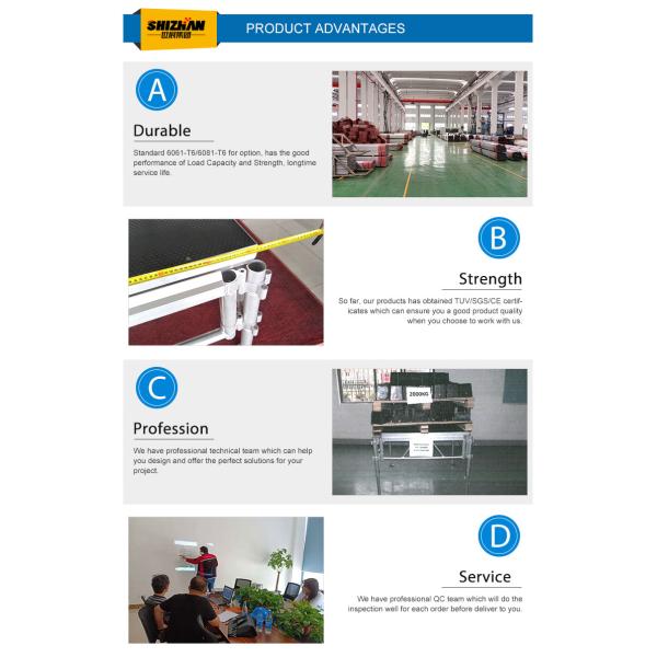 Платформа шатра этапа концерта музыки портативной машинки не выскальзывания на открытом воздухе 4 x 8 двигая алюминиевая