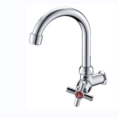 Banheira de água de lavatório de cozinha de mangueira única econômica com plástico ABS cromado