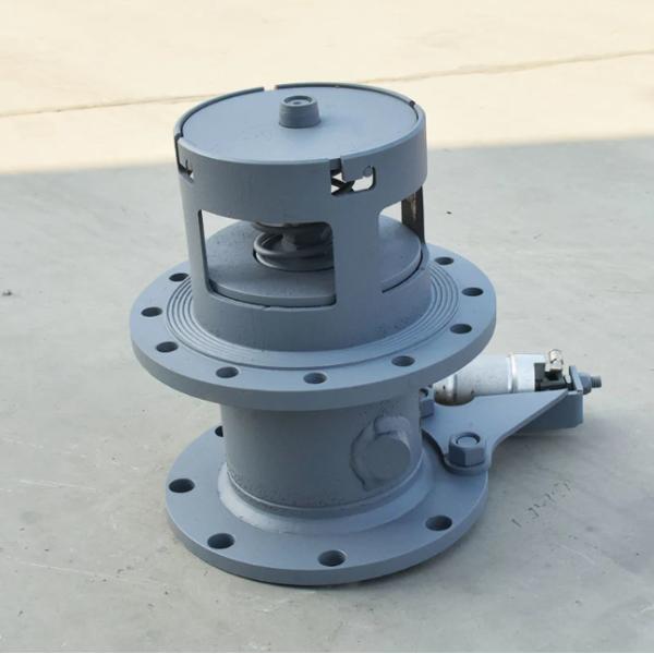 Válvula inferior de emergencia mecánica neumática para tanque de combustible de 6 pulgadas con capacidad de 25 kg y alto caudal