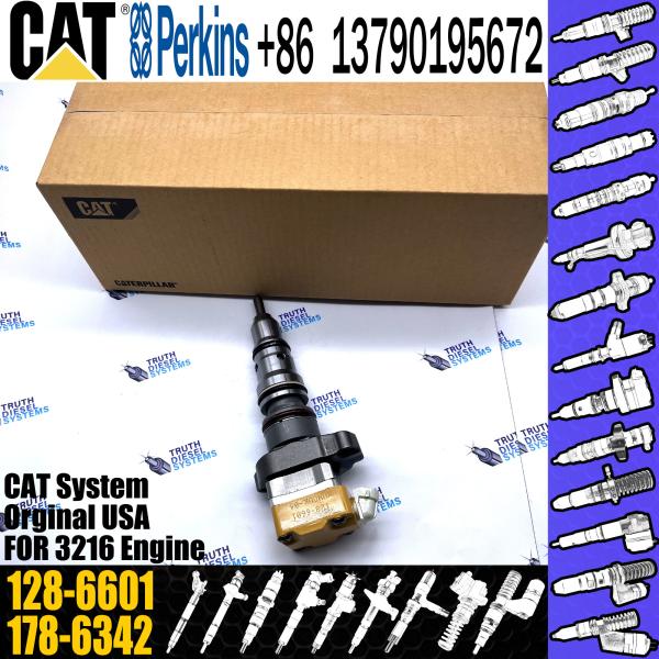 Injecteur de carburant du moteur de la pelle 10r-0782 178-6342 3216 Injecteur de carburant 1286601 128-6601