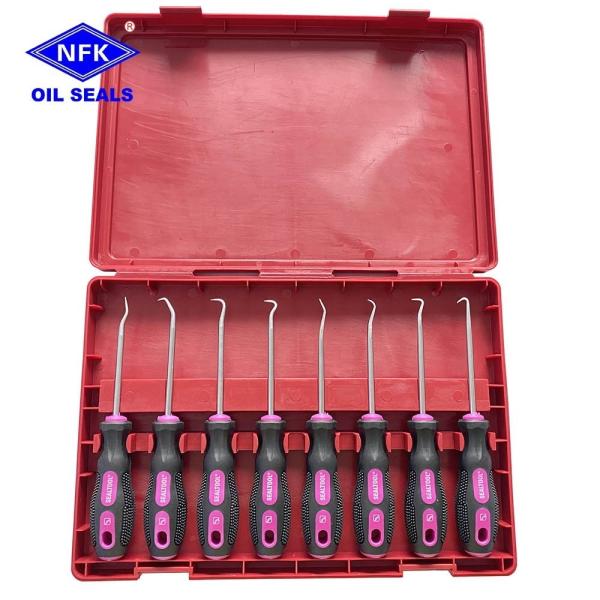 Herramientas manuales 4 piezas Kit de herramientas manuales para la extracción de sellos de aceite de cilindros hidráulicos combinados