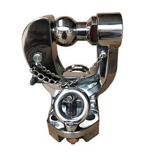 STAINLESS STEEL 304 PINTLE HOOK Electroplated Tiger Head Trailer Tow Hook With Lock / Bolt /Hitch STEEL TOOK HOOK