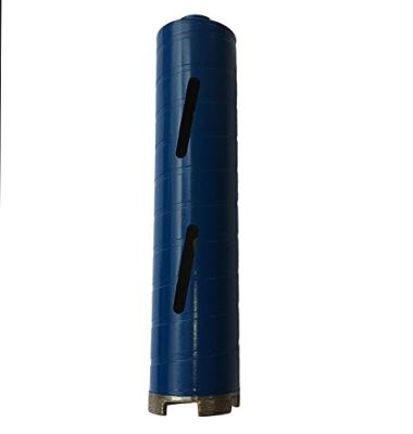 2-1/2 Dry Diamond Core Drill Bits For Brick / Concrete / Block / Masonry Blue Color