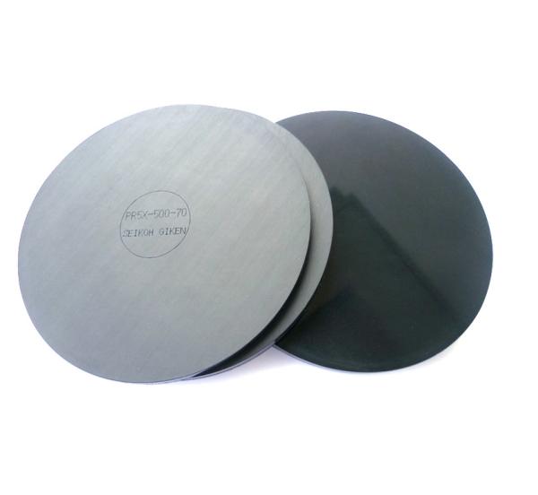 Rubber Fiber Optic Materials Fiber Optic Polishing Pad Seikoh Giken Black