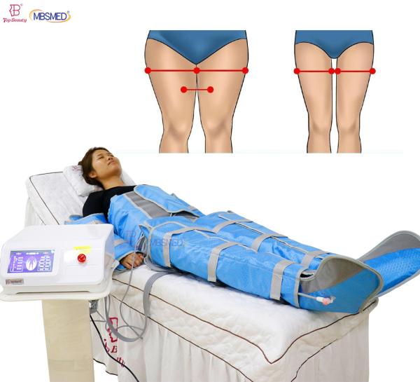 Salon Use Presoterapia Massage Air Pressure Device 24 Airbags Body Pressotherapy Lymphatic Drainage Air Pressotherapy Machine