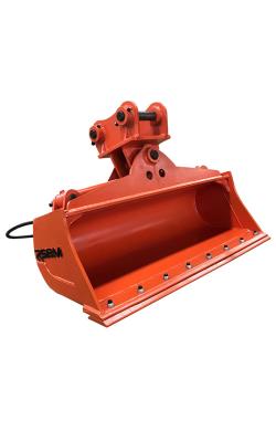 20T Hydraulic Tilting Bucket Width 2000mm Wear Resistant Steel