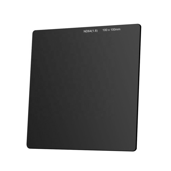 OEM Square ND Filter 100x100mm 6 Stop Filter ND64 Little Color Shift