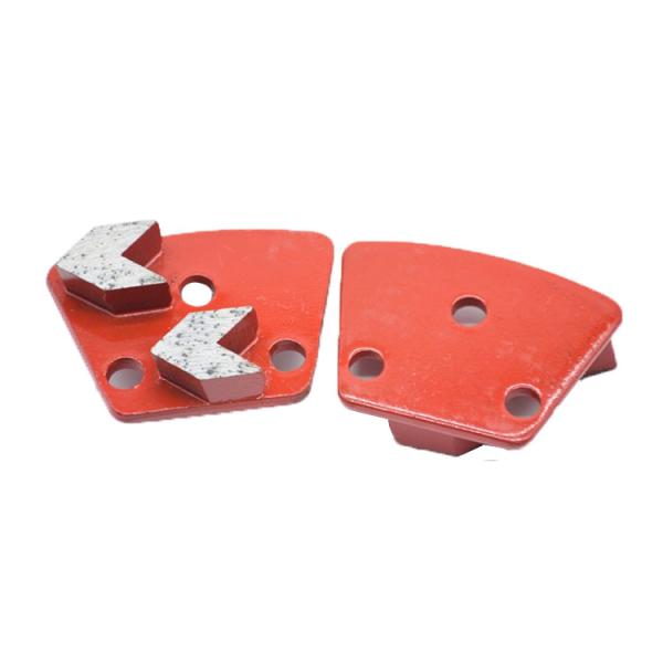 Trapezoidal Metal Bond Tooling Concrete Grinding Diamond Tools 2 / 3 Segments