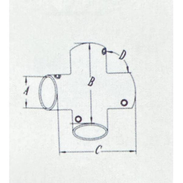 AISI316 нержавеющая сталь 90 градусов перекрестный стыковочный соединитель для подключения железной дороги морского оборудования