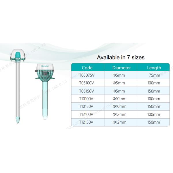 Medical Equipment Minimally Invasive Surgery Use Disposable Optical Trocar