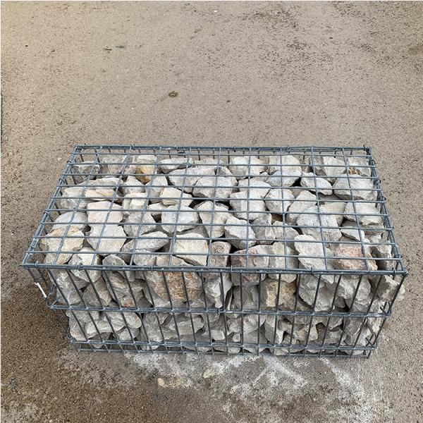 4.5mm Dia  5x10 Hole Metal Cage Retaining Wall Shorelines Wire Fence Rock Walls