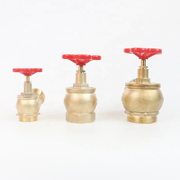 Red Painted Fire Coupling 1-1/2 2 2-1/2 Oblique Fire Hydrant