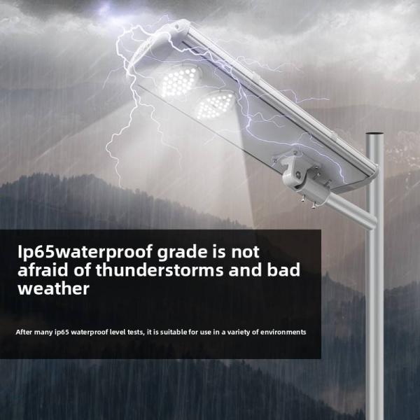 Solar Street Lights Equipped With Solar Power Technology And IP65 Waterproof Design For Sustainable And Durable Lighting