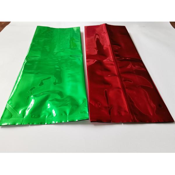 Tea Flat Bottom VMPET Gusset Bag Packaging Folded Inside Reducing Space