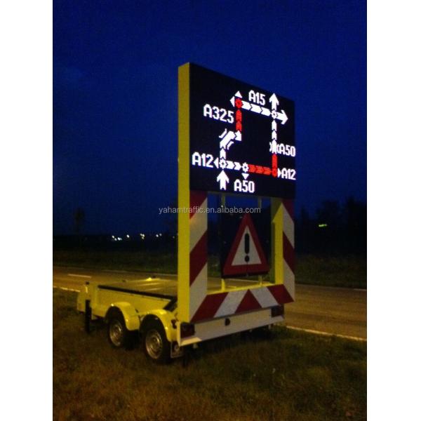 Знаки трейлера P10mm P16mm VMS рекламируя передвижной экран СИД