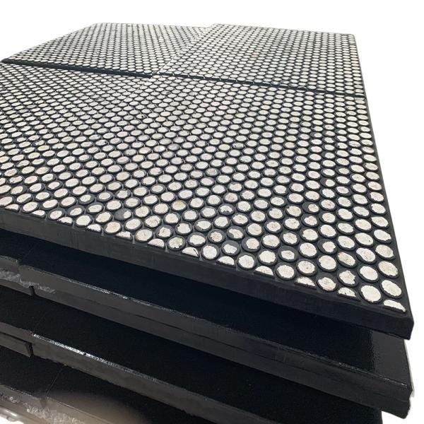 Подкладка керамического вкладыша носки высокая износоустойчивая резиновая керамическая