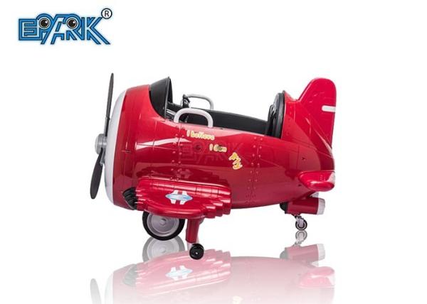 Red And Blue Hot Popular Children Remote Controlled Airplane Plaza Car Kiddie Ride